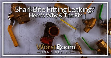 do sharkbite fittings leak|SharkBite Fitting Leaking (Solved)